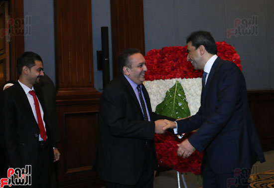 استقبال سفير لبنان للضيوف