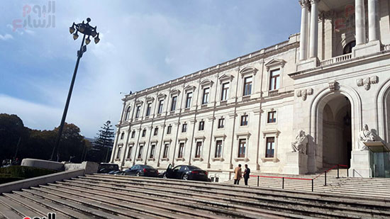 السيسى يزور البرلمان البرتغالى (8)
