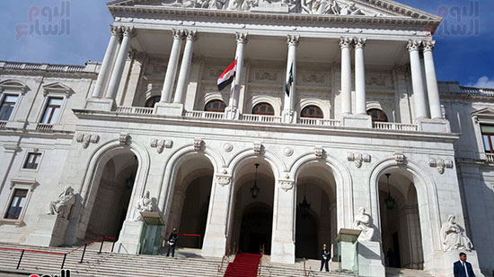 السيسى يزور البرلمان البرتغالى (9)
