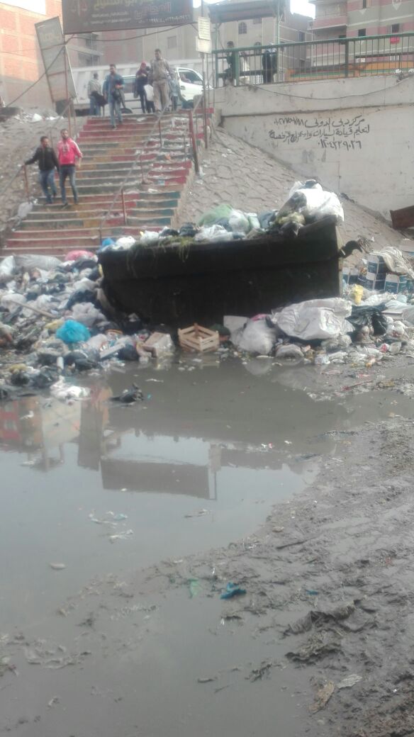 القمامة ومياه الصرف الصحى يحاصران سكان منطقة الأمير