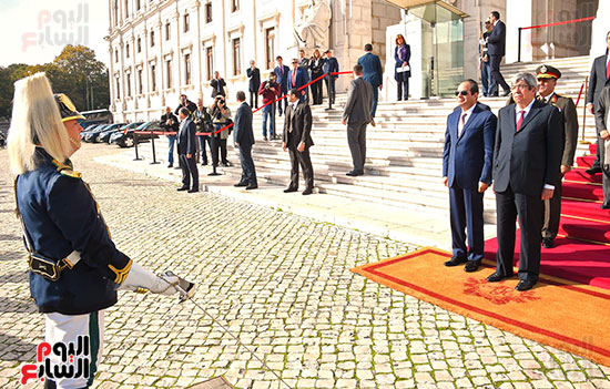 السيسى يزور البرلمان البرتغالى (27)