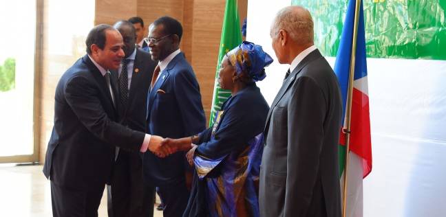 الرئيس السيسى فى القمة العربية الإفريقية 