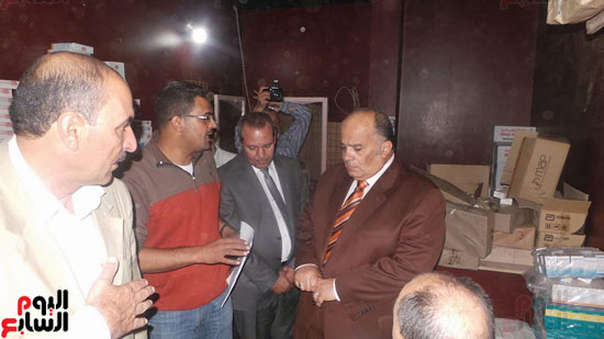 محافظ الدقهلية مع وكيل وزارة الصحة والدكتور اشرف فاروق 