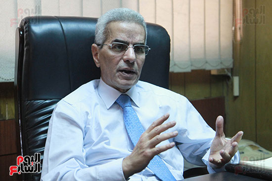 رئيس الشركة المصرية للأدوية فى حوار لـاليوم السابع  (8)