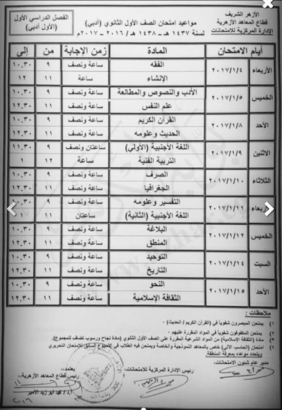 تعليم أزهرى (4)