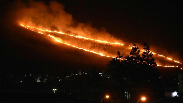 الحرائق تشعل اسرائيل