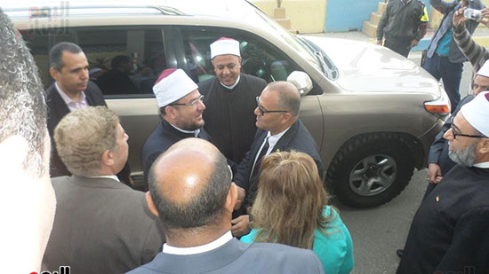 وزير الأوقاف يصل للإسماعيلية (2)