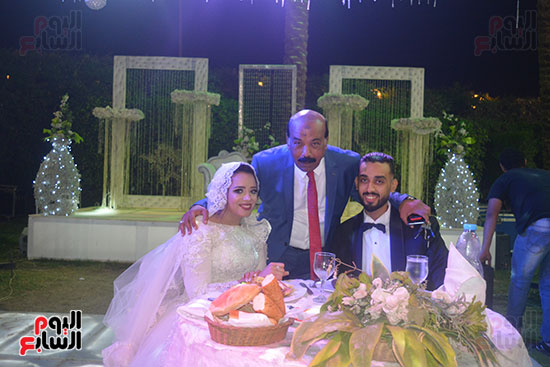 الزميل أحمد الشاذلى يحتفل بزفافه على منه الله هشام (5)