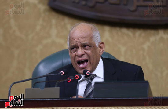 علي عبد العال رئيس  البرلمان