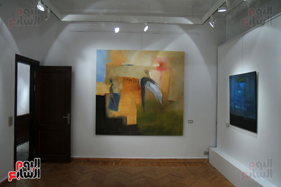 افتتاح معرض فنى للفنان التشكيلى  ماتى سيرفيو بجاليرى النيل (3)