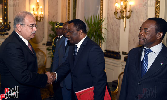رئيس الوزراء يستقبل  رئيس غينيا (7)