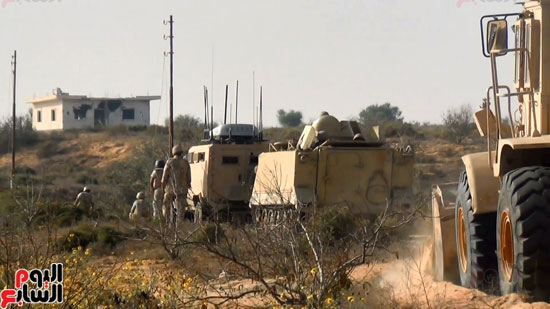 قوات انفاذ القانون بشمال سيناء تواصل العمل ليل نهار للقضاء على العناصر التكفيرية