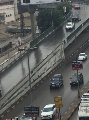 أمطار تغسل شوارع القاهرة