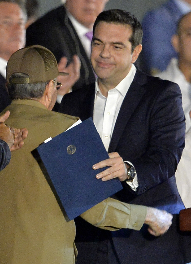 رئيس وزراء اليونان الكسيس تسيبراس