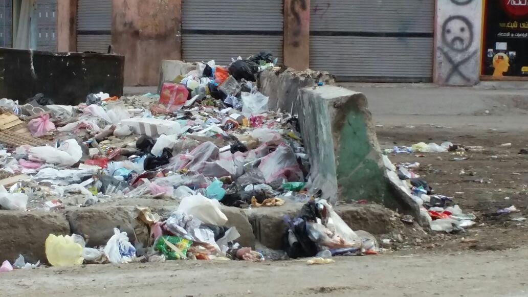 القمامة فى شوارع مدينة دمنهور 