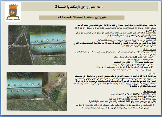 مشروع جزر الإسكندرية بالملاحات