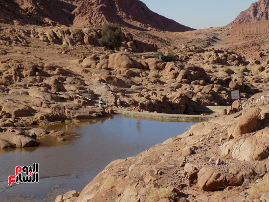 سيل سد الأربعين بسانت كاترين