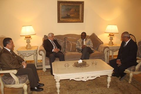 قيادات محافظة جنوب سيناء فى استقبال  نائب رئيس غينيا الإستوائية