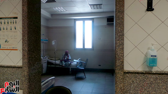 غرف الاستقبال بمستشفى الميرى بعد التطوير
