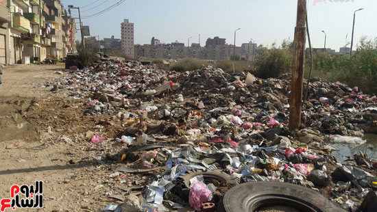 القمامة أصبحت مصدر الامراض لأطفال دمنهور