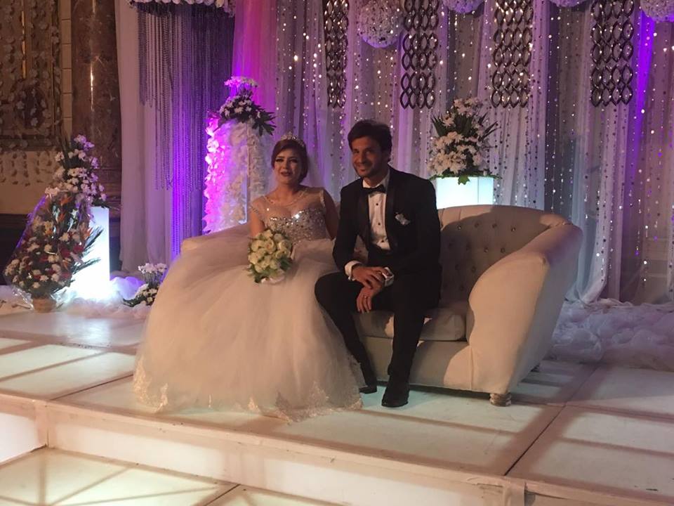 محمود علاء يحتفل بزفافه