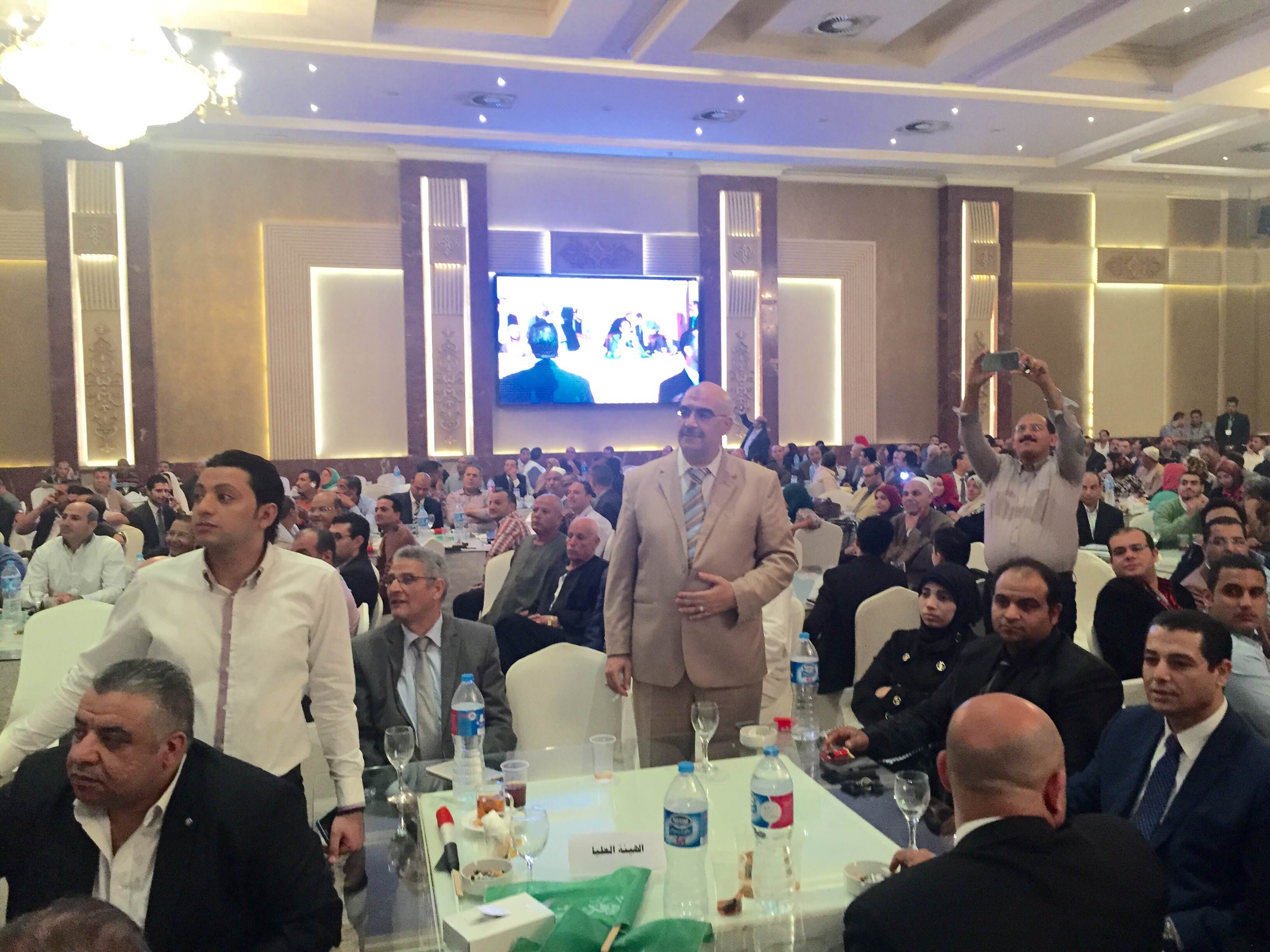 مشاركة عدد من القوى السياسية  بالحيرة فى مؤتمر  حزب الوفد بالبحيرة