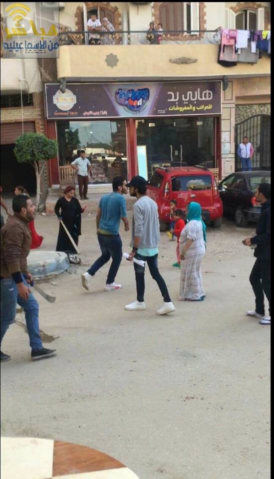 معركة بالأسلحة البيضاء فى الإسماعيلية (3)