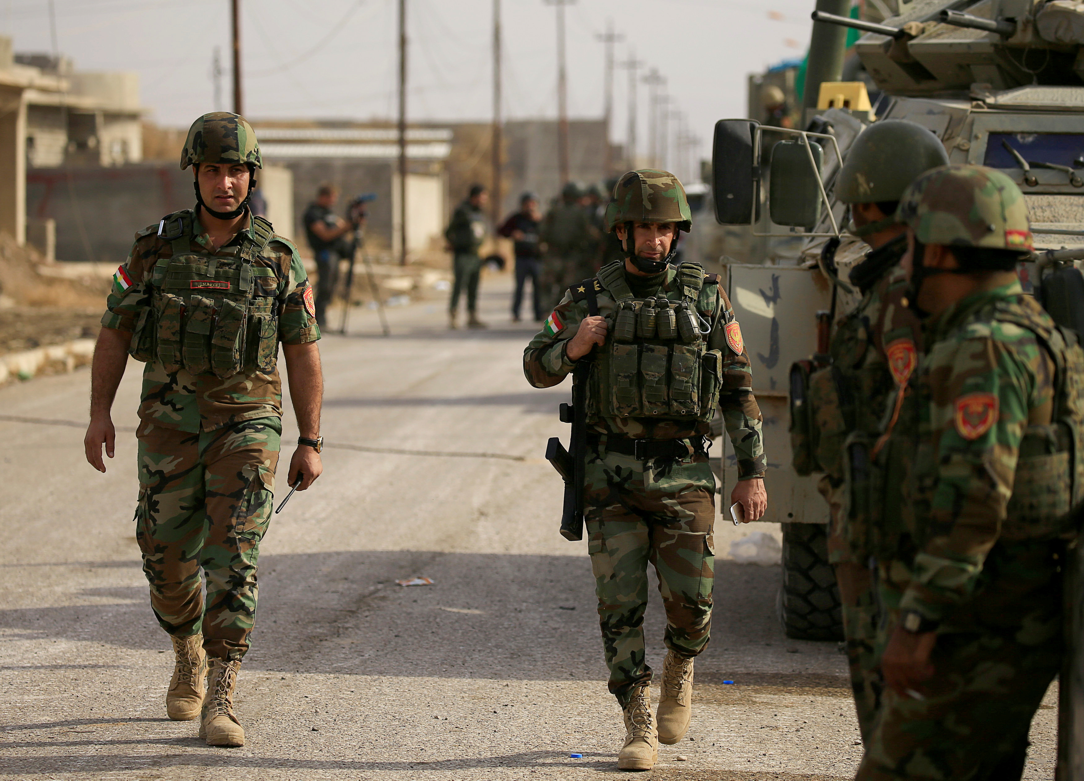 تواصل معركة الموصل و نتطلع لوقوف أمريكا مع العراق ضد داعش بعد فوز ترامب