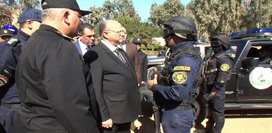 مدير أمن القاهرة يتفقد تدريب رجال الشرطة