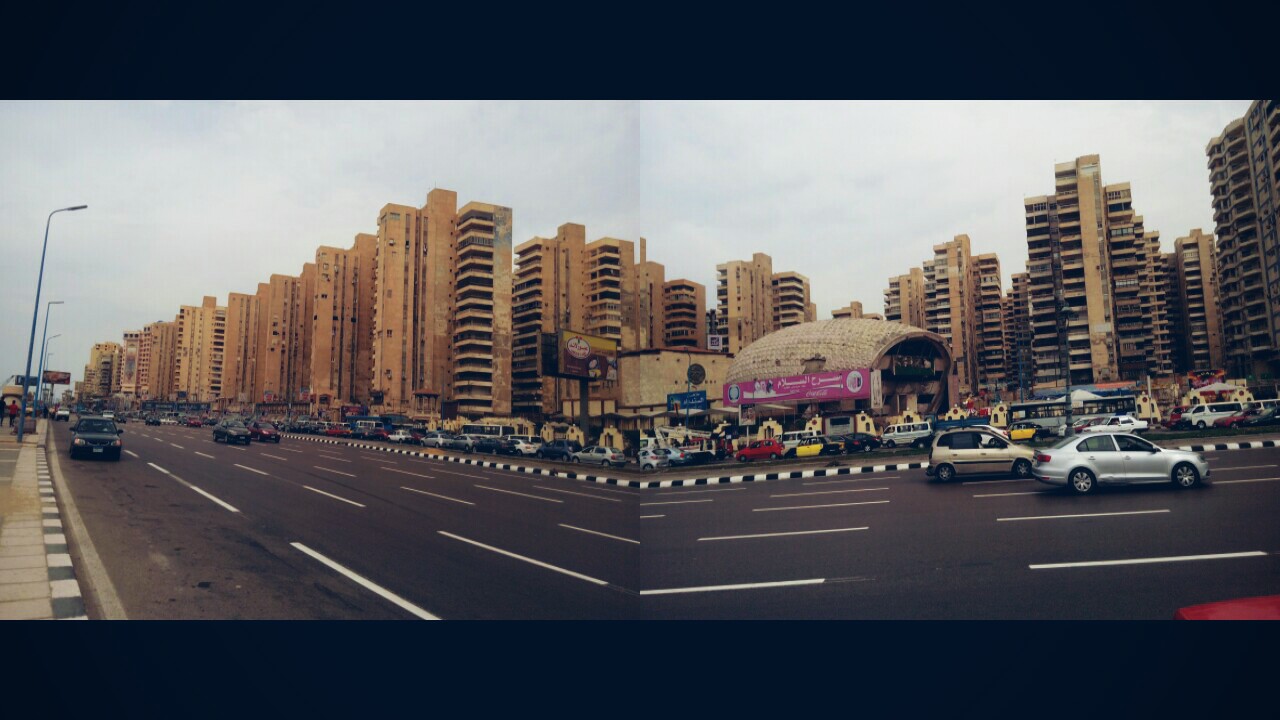 صورة 360 درجة لكورنيش الإسكندرية