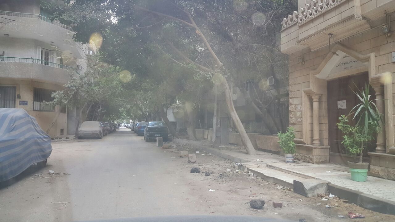 إحدى الصور التى أرسلها القارئ