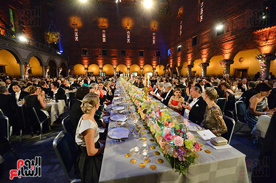حفل العشاء على هامش تسليم جوائز نوبل