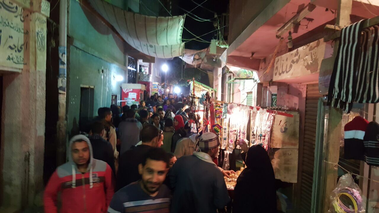   زحام فى الليلة الختامية