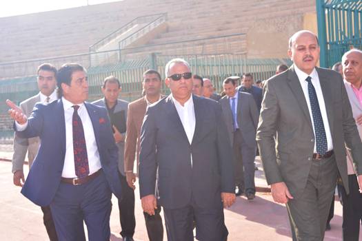 جولة تفقديه للمحافظ ومدير الأمن ورئيس الجامعة
