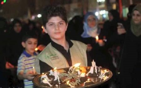 حزن العراق بعد حادث الكرادة بالملابس السوداء والشموع