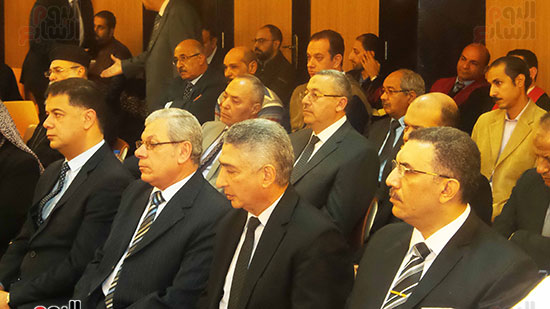 ممثلو النقابات المهنية فى عزاء الكاتدرائية