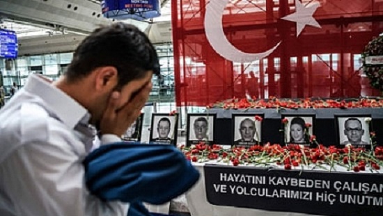 حزن الشعب التركى