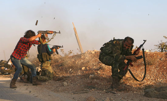 مسلحون يخوضون معارك شرق مدينة حلب