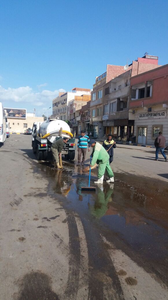 شفط مياه الأمطار من طريق مصر إسكندرية والسودان (7)