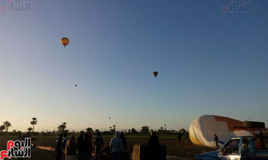 انطلاق فعاليات اليوم الثاني بمهرجان البالون الدولي بسماء الأقصر