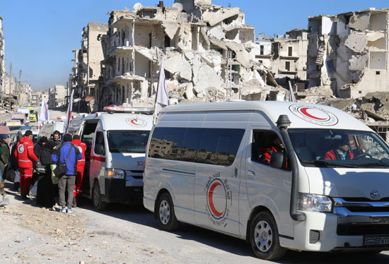 استمرار عمليات الاجلاء من حلب تمهيدا لاستعادة الجيش السورى لها 
