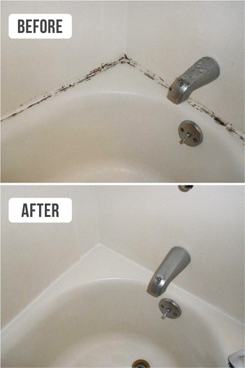 تنظيف حوض الاستحمام