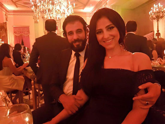 حنان مطاوع مع زوجها المخرج أمير اليمانى