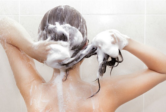 غسل الشعر