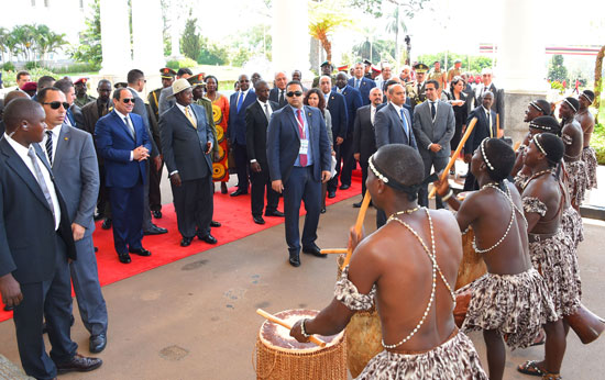 زيارة الرئيس السيسى الى اوغندا (16)