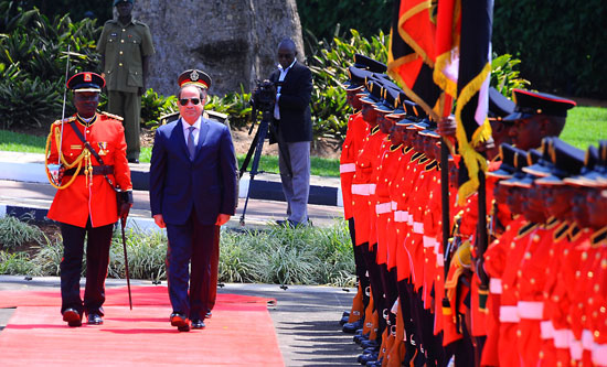زيارة الرئيس السيسى الى اوغندا (8)