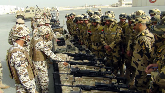القوات المصرية فىً البحرين