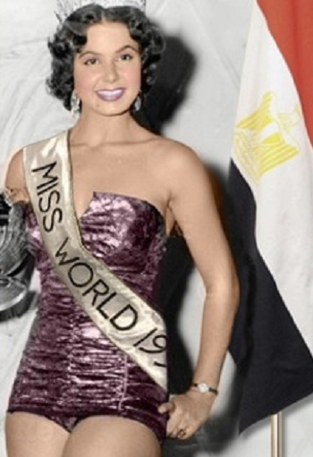 انتيجون كوستاندا أول ملكة جمال مصرية