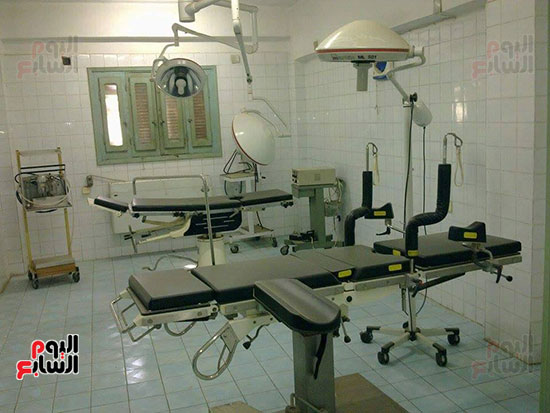 أجهزة غير مستغله بمستشفى شباس الشهداء