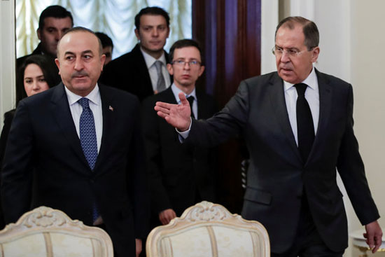 وزير-الخارجية-الروسي-لافروف-يلتقي-نظيره-التركي